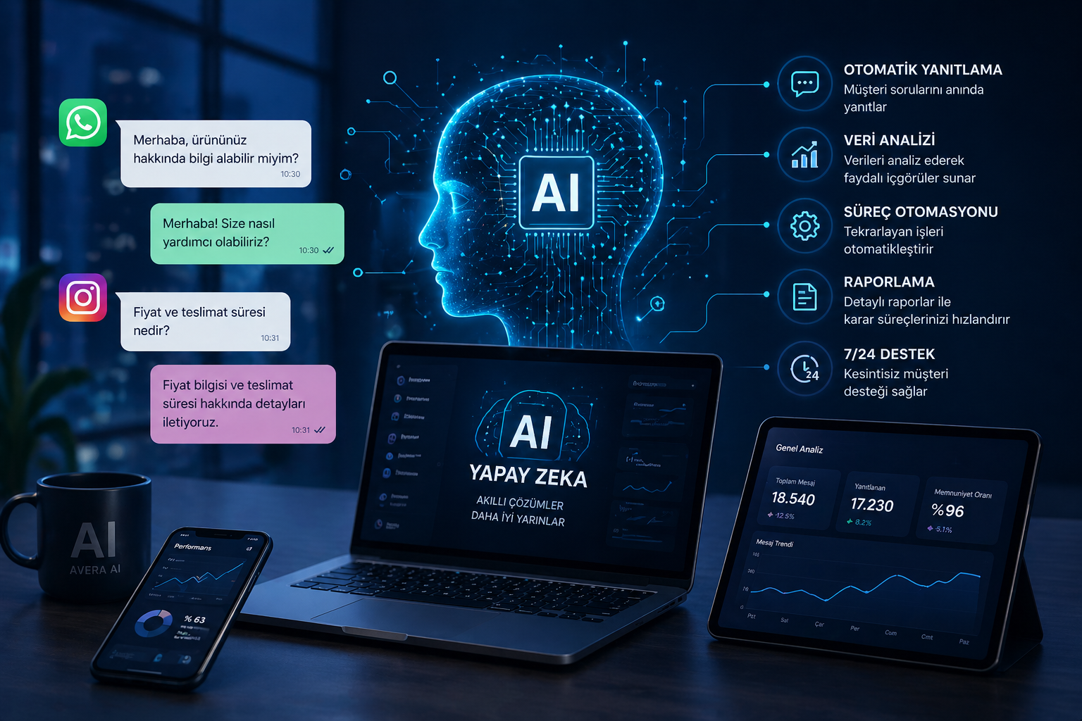 Yapay Zeka İş Süreçlerini Nasıl Dönüştürüyor?